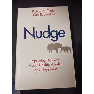 Nudge by Richard Thaler & Cass Sunstein HC DJ NEW